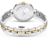 Swarovski Cosmopolitan Black Dial Two Tone Steel Strap Watch for Women - 5644072
