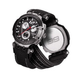 Tissot T Race Chronograph Anthracite Black Dial Black Silicone Strap Watch For Men - T115.417.27.061.00