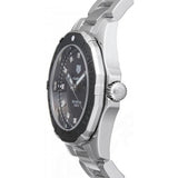 Tag Heuer Aquaracer Quartz Black Dial Silver Steel Strap Watch for Women - WAY131M.BA0748