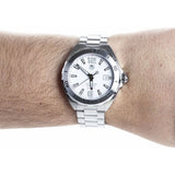 Tag Heuer Formula 1 Calibre 5 Automatic White Dial Silver Steel Strap Watch for Men - WAZ2114.BA0875