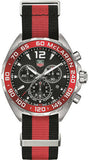 Tag Heuer Formula 1 McLaren Limited Edition Chronograph Black Dial Two Tone NATO Strap Watch for Men - CAZ1112.FC8188