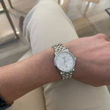 Tissot Carson Premium Automatic Lady Diamonds Silver Dial Silver Steel Strap Watch for Women - T122.207.11.036.00