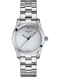 Tissot T Wave Silver Dial Silver Steel Strap Watch For Women - T112.210.11.031.00