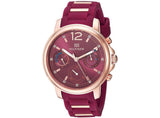 Tommy Hilfiger Claudia Red Dial Two Tone Steel Strap Watch for Women - 1781744