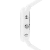 Lacoste 12.12 Chronograph White Dial White Silicon Strap Watch for Men  - 2011246
