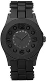 Marc Jacobs Pelly Black Dial Black Silicone Strap Watch for Women - MBM2531