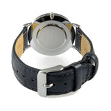 Daniel Wellington Classic Reading White Dial Black Leather Strap Watch For Women - DW00100058