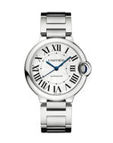 Cartier Ballon Bleu De Cartier Silver Dial Silver Steel Strap Watch for Women - WSBB0048